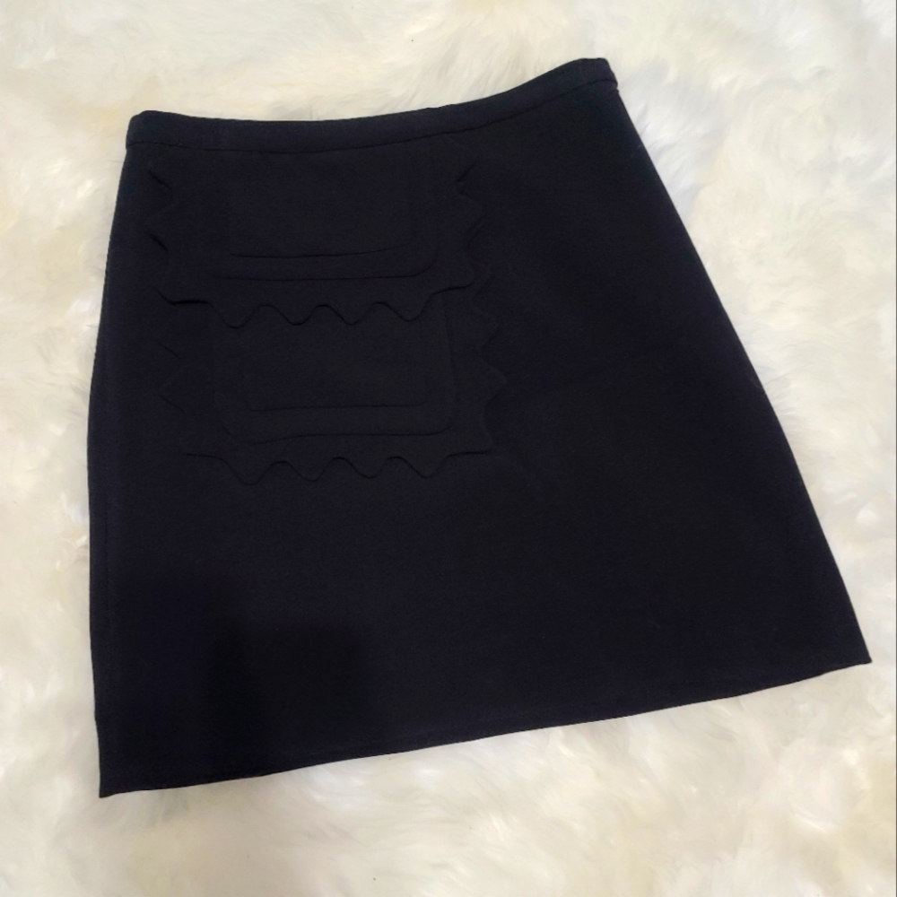 Victoria Beckham black mini skirt